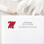 Universiteit van Mississippi | Script M Etiket (Insitu)