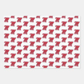 Universiteit van Mississippi | Script M Inpakpapier Vel (Voorkant 2)