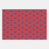 Universiteit van Mississippi | Script M Inpakpapier Vel (Voorkant 3)