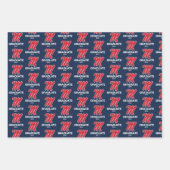 Universiteit van Mississippi | Script M Inpakpapier Vel (Voorkant 2)