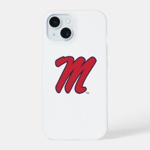 Universiteit van Mississippi Script M iPhone 15 Case
