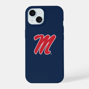 Universiteit van Mississippi Script M iPhone 15 Case