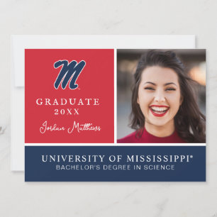 Universiteit van Mississippi Script M Kaart