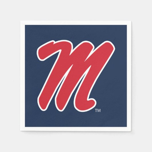 Universiteit van Mississippi | Script M Servet (Voorkant)
