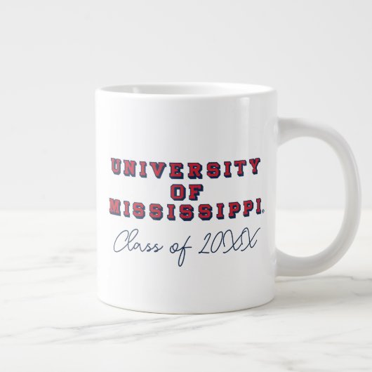 Universiteit van Mississippi | Type blok Grote Koffiekop (Rechts)