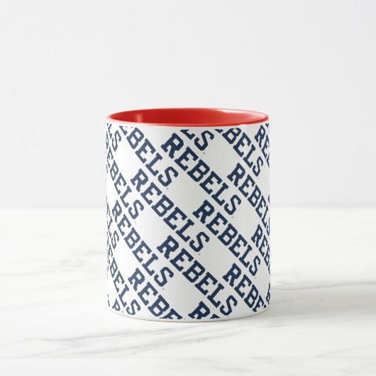 Universiteit van Mississippi | Woordmerk Rebels Mok