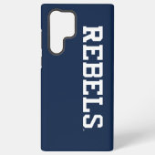 Universiteit van Mississippi | Woordmerk Rebels Samsung Galaxy Hoesje (Achterkant)