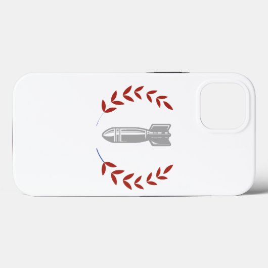 Universiteit van Napalm Case-Mate iPhone Case (Achterkant (horizontaal))