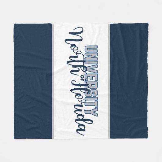 Universiteit van North Florida Large Fleece Blanke (Voorkant (Horizontaal))