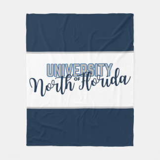Universiteit van North Florida Large Fleece Blanke Deken