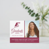 Universiteit van Oost-Kentucky E Aankondigingskaart (Staand voorkant)