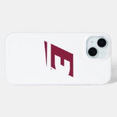 Universiteit van Oost-Kentucky E Case-Mate iPhone Case (Achterkant (horizontaal))