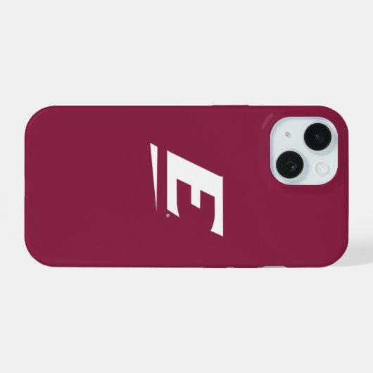 Universiteit van Oost-Kentucky E iPhone 15 Case (Achterkant horizontaal)