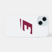 Universiteit van Oost-Kentucky E iPhone 15 Case (Achterkant horizontaal)