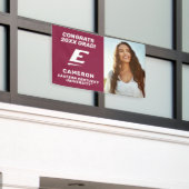 Universiteit van Oost-Kentucky E Spandoek (Buitenkant Gebouw)