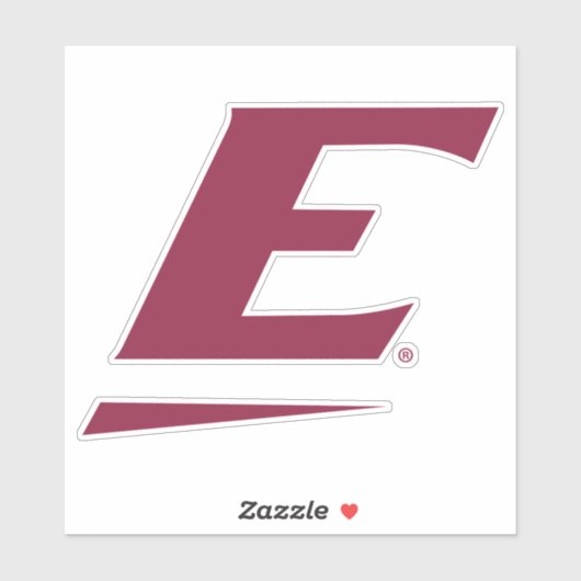 Universiteit van Oost-Kentucky E Sticker (Vel)