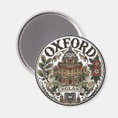 Universiteit van Oxford Radcliffe Camera Engeland Magneet (Voorkant / Achterkant)