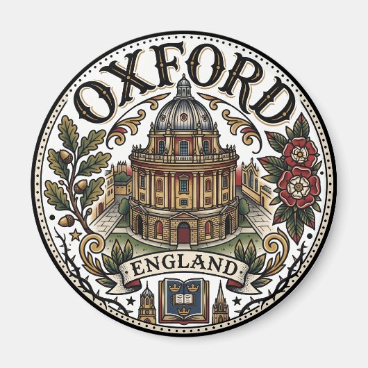 Universiteit van Oxford Radcliffe Camera Engeland Magneet (Voorkant)