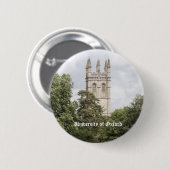 Universiteit van Oxford Ronde Button 5,7 Cm (Voorkant /achterkant)