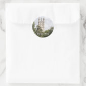Universiteit van Oxford Ronde Sticker (Tas)