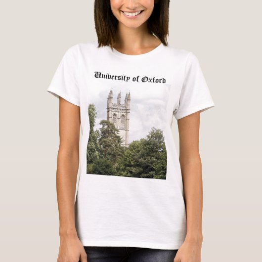 Universiteit van Oxford T-shirt (Voorkant)