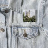 Universiteit van Oxford Vierkante Button 5,1 Cm (In situ)