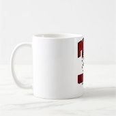 Universiteit van Panda - Rood Koffiemok (Links)