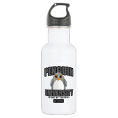 Universiteit van Penguin - Grijs Waterfles (Voorkant)