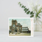 Universiteit van Philadelphia, Vintage 1907 Briefkaart (Staand voorkant)