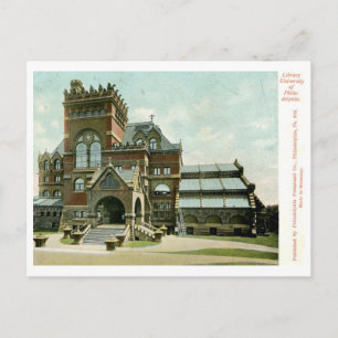 Universiteit van Philadelphia, Vintage 1907 Briefkaart