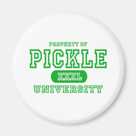 Universiteit van Pickle Magneet (Voorkant)