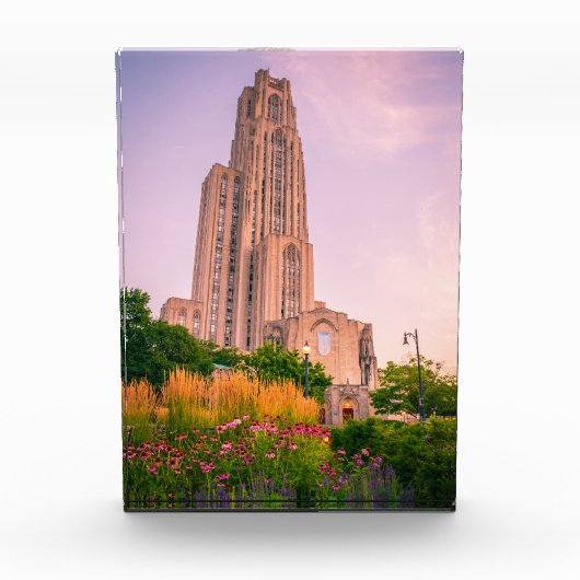 Universiteit van Pittsburgh, kathedraal van het le Fotoblokken (Voorkant)