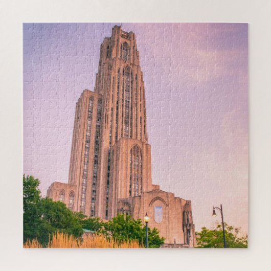 Universiteit van Pittsburgh, kathedraal van het le Legpuzzel (Verticaal)