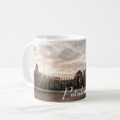 Universiteit van Potsdam bij zonsondergang in Duit Koffiemok (Voorkant links)