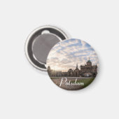 Universiteit van Potsdam bij zonsondergang in Duit Magneet (Voorkant / Achterkant)