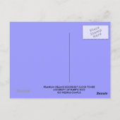 Universiteit van Puerto Rico Tower Post Card Briefkaart (Achterkant)
