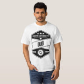 Universiteit van Rasta Dub Good Vibes Reggae T-shirt (Voorkant volledig)