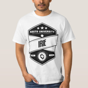 Universiteit van Rasta Irie Good Vibes Reggae T-shirt