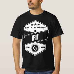 Universiteit van Rasta Irie Good Vibes Reggae T-shirt