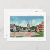 Universiteit van Rochester Briefkaart (Voorkant / Achterkant)