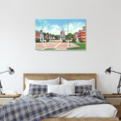 Universiteit van Rochester Canvas Afdruk (Insitu (Slaapkamer))