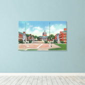 Universiteit van Rochester Canvas Afdruk (Insitu (Houten vloer))