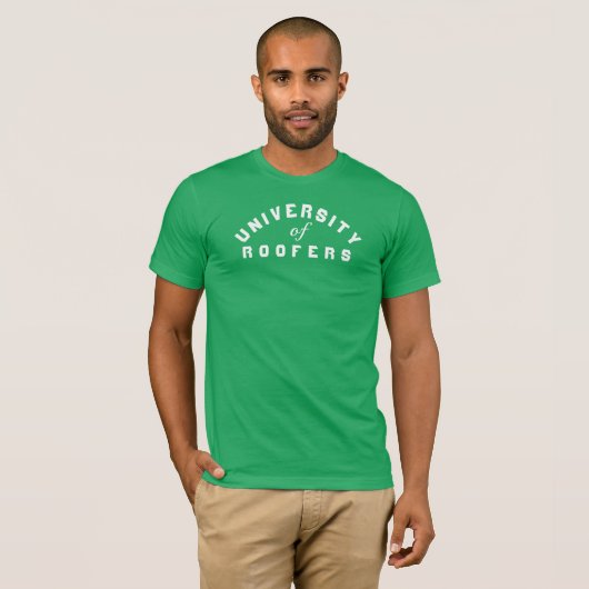 Universiteit van Roofers Graphic T-shirt (Voorkant volledig)