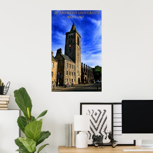 universiteit van saint andrews poster (Thuiskantoor)