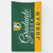 Universiteit van San Francisco | AFSTUDEREN | Spandoek (Verticaal)