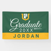 Universiteit van San Francisco | AFSTUDEREN | Spandoek (Horizontaal)