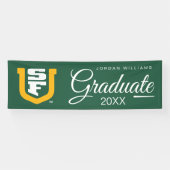 Universiteit van San Francisco | AFSTUDEREN | Spandoek (Horizontaal)