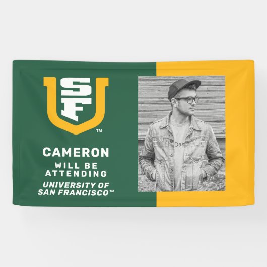 Universiteit van San Francisco | Bijwonen Spandoek (Horizontaal)