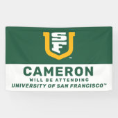Universiteit van San Francisco | Bijwonen Spandoek (Horizontaal)