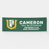Universiteit van San Francisco | Bijwonen Spandoek (Horizontaal)